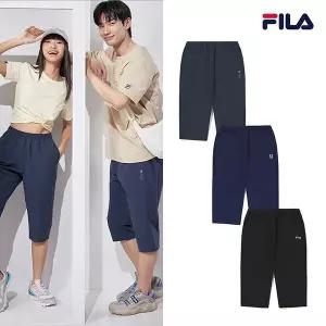 추가생산NO FILA  남녀 7부 이지팬츠 3종