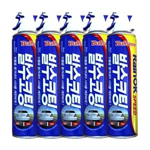 불스원 레인OK 스피드 차량용 유리 발수코팅제 380ml 5개