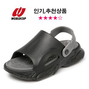 월드컵 토푸스 EVA슬리퍼 남성 스포츠 샌들 밸크로 운전자샌들 남성아쿠아슈즈