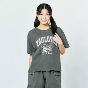 [소이] 여자 여름이월 4.5부 피그먼트 크롭셋업티(25M1759)
