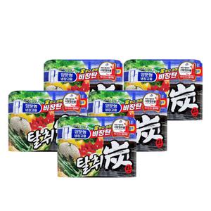 애경 냉장고 탈취제 탈취탄 양문형냉장고용 240g 5개