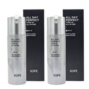 남성톤업올인원 아이오페 맨 올데이 퍼펙트 톤업 올인원 120ml x2개