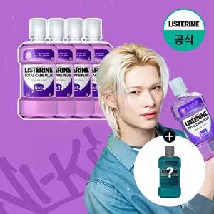 [리스테린][쿨마일드250ml증정] 리스테린 토탈케어 플러스 750ml x4
