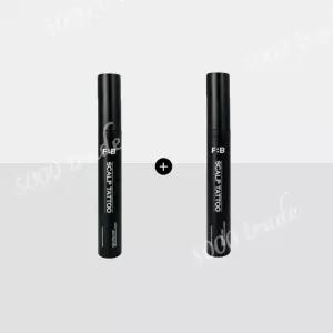 [1+1] 포뷰트 두피 타투 헤어라인 커버 블랙 15g 2개