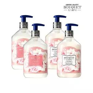 부케가르니 딥 퍼퓸 화이트머스크향 500ml 샴푸 x2개+트리트먼트 x2개