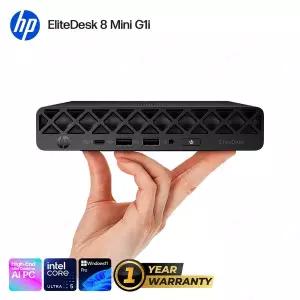 [HP]EliteDesk 8 Mini G1i 울트라5 윈도11프로(U5-235/16GB/1TB) 하이엔드 Ai 미니PC