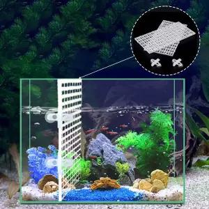 어항분리 점프방지판(30x30cm)/구피/어항/부화통/아크릴/플라스틱/꾸미기/베타/산란통/금붕어/소형/일체형