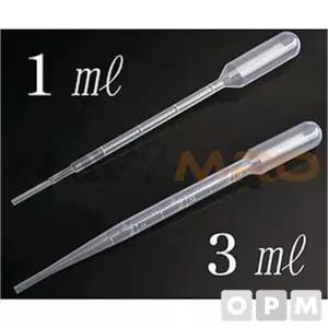 일회용 스포이드 1BOX 500EA 용량 3ml 길이 150mm 부품 소모품 자재 파츠