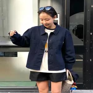 MADE 워크포켓 코튼 셔츠자켓 (one color)
