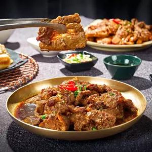 한식온도 직화 초벌 단짠 돼지갈비 1kg