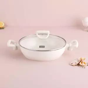 키친플라워 꾸테 세라믹 인덕션 전골냄비 24cm