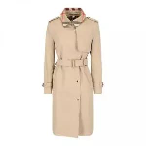 버버리 BURBERRY Cotton Trench Coat 8076363) 코튼 트렌치 코트)