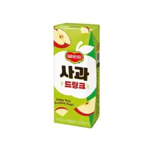델몬트 드링크 사과 190ml 48개