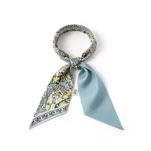 토리버치 DREAM PAISLEY SILK RIBBON TIE 177165-960) 드림 페이즐리 실크 리본 타이)