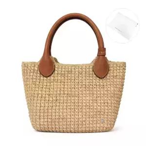 헬렌카민스키 암파라 미니 토트백 숄더백 라피아백 가벼운 여름 가방 내추럴 BAG51967