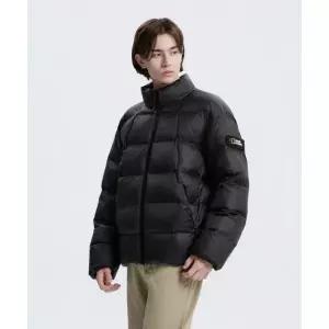매장정품 내셔널지오그래픽 NATIONALGEOGRAPHIC N254UPD903 오록스 스탠드넥 퀼팅 패딩 점퍼 BLACK N254UPD