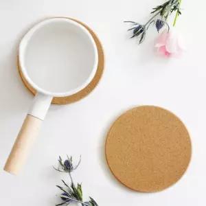 코르크 냄비받침 코스터 무지 원형 145 x 15mm R/부엌/받침/거치/후라이팬/찌개/뚝배기/가벼운/가정/감성