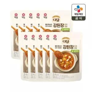 CJ제일제당 다담 강된장찌개 양념 130g x10개