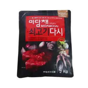 미담채 쇠고기 다시 2kg*6