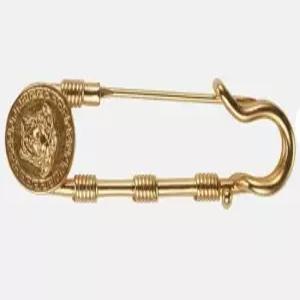 베르사체 MUST IT_Versace 메두사 세이프티 핀 브로치 골드컬러 DG6H149 DJMT
