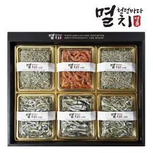 남해안 멸치선물세트 6종세트 설날선물