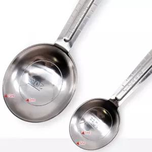 양면 계량 스푼 눈금 스텐레스 1ml 2ml 5ml 15ml