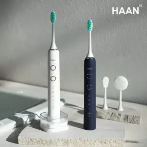 한경희생활과학 무선 음파전동칫솔 완전방수 휴대용 케이스 포함 9종세트 HA-100ET