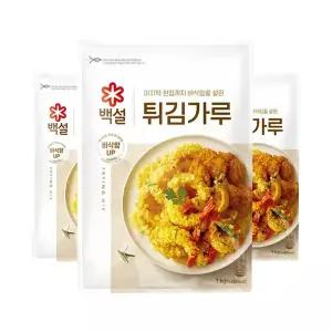 백설 튀김가루 1kg, 3개
