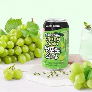 청포도소다 제로 350ml x 24입
