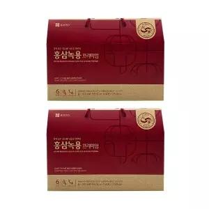 종근당건강 홍삼녹용 프리미엄 50ml x 30포 x 2박스 /Hb