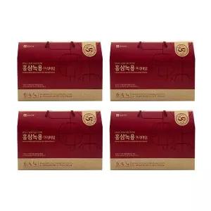 종근당건강 홍삼녹용 프리미엄 50ml x 30포 x 4박스 /Hb