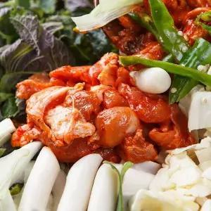 인정식탁 춘천닭갈비 양념 닭갈비 800g x 3 (춘천직송)