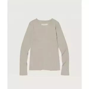 챔피온 CHAMPION 여성 슬림 크루넥 롱슬리브 티셔츠 Normal Beige 968790