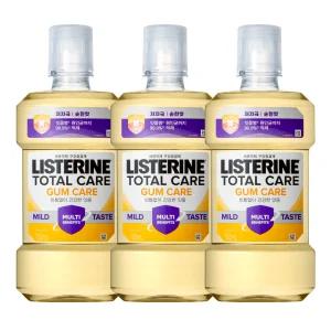 리스테린 토탈케어 검케어마일드 750ml 3개