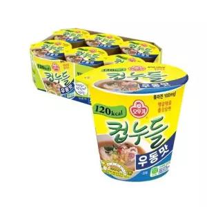 오뚜기 컵누들 우동맛 소컵 6입