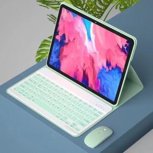 호환 레노버 Tab P11 인치용 태블릿 키보드 케이스  샤오신 Pad 2020 TB-J606F/L 분리형 블루투스 커버