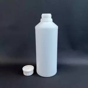 HDPE 1리터 낱개 플라스틱 통 소구 원형 오일 소분 용기 페트병