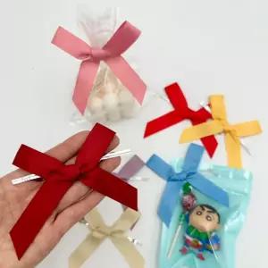 완성 리본 철사끈 리본빵끈 선물포장 공예소품 (10P세트)