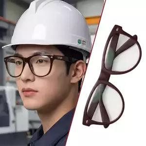 소프트글체인지 M 브라운 변색안경 블루라이트 자외선차단
