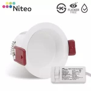 니테오 LED 다운라이트 2인치 8W 삼색변환 고연색성 방습 움푹 매입등