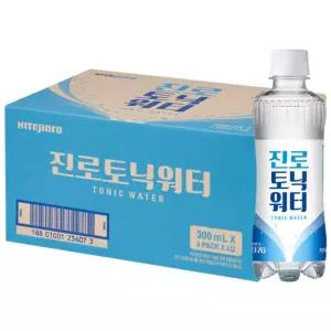 토닉 워터300mlX24개입/천연탄산수/탄산음료수/대용량탄산수/탄산수250ML/토닉워터캔/탄산수20병