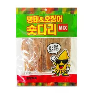 한양식품 명태오징어 숏다리 믹스 230g