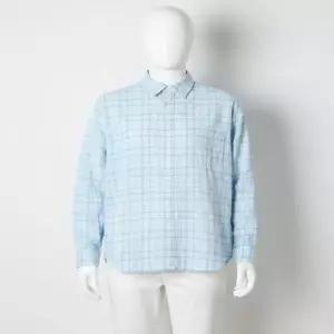 SPAO 스파오 오버핏 체크 셔츠_SPYCG37C01 624600