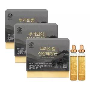 [동원천지인] 뿌리의 힘 산삼배양근 (20바이알) 20일분x3개_1002650x3