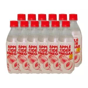 클룹 애사비소다 제로 탄산음료 신비복숭아, 500ml, 12개