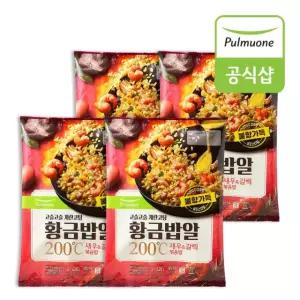 E풀무원 황금밥알 볶음밥 새우갈릭 420g(2인분) x 4봉