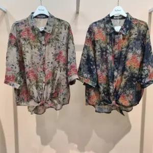라티움 HC34 구김덜한쉬폰느낌루즈핏셔츠형블라우스  T2621bl07