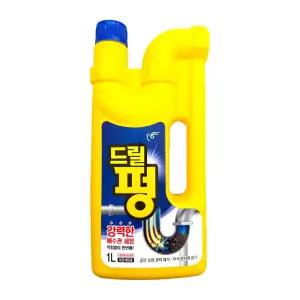 피죤 배수구 세정제 뚫어뻥 드릴펑 1L x 12개