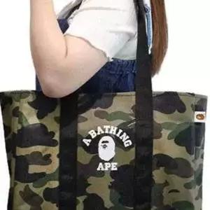 보스톤백 카모 잡지부록 가방 더플백 BAPE 스타일