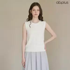 [ab.plus] 여름 레이스 물결 니트 나시 (LSA2MW38A)